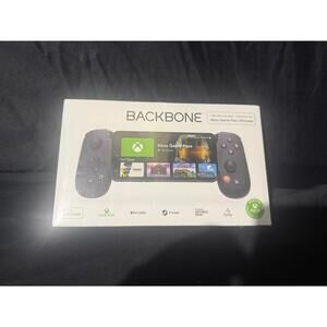 NEW SEALED Backbone One Controller (black) for iPhone with Lightning Adapter
